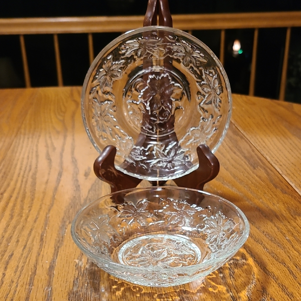Princess House Fantasia Dessert Bowls - Set Of 2